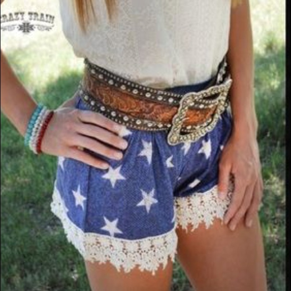 Star Spangled Shorts
